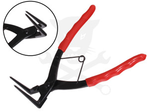 Fogó seeger hajlított 90 fokos hosszú pofa