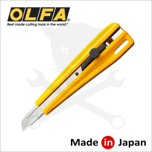 Vágókés OLFA 9 mm törh.penge, csavaros rögz. - ipari