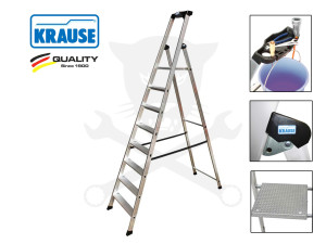 Létra Solido "lépcsőfokos" állólétra 1x8 Fokos - MONTO-