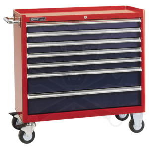 Szerszámos kocsi 7 fiókos Genius alsó extra nagy -tálcáshoz alkalmas
