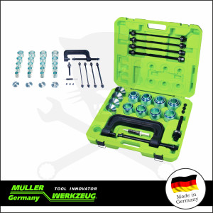 Szilent és csapágy ki-beszerelő klt 1-3/4"-3-1/8" XL - MÜLLER