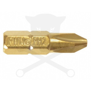 Bithegy, gépi készlet 10 TiN darabos PH1 x 25 mm 1/4"