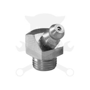Zsírzógomb, 45° hengeres menet MK 8x1.0 H2 - DIN71412