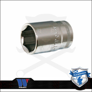 Lok-Typ Dugókulcs - crowafej 1/2" 20 mm 6 lap normál - Welzh