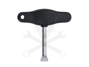 Akkumulátor betöltő nyílás kitekerő T-kulcs - BGS