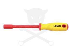 Szigetelt VDE 1000 V-os dugókulcs csavarhúzó 6 lapú 11 mm-es