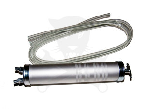 Olajbetöltő kézipumpa 5dl dupla csöves