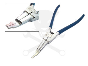 Fogó seeger speciális zárógyűrűhöz - hajlított 30 fok