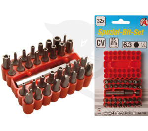 Bit készlet 32 db-os speciális