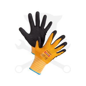 Kesztyű NitroCom 1930 narancs AERO nitril tenyér 11-es XXL-es XXL/10