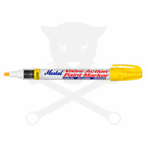 Jelölő filctoll HUBI sárga