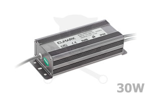 Tápegység LED szalaghoz, kültéri 12V - 030W - ELMARK