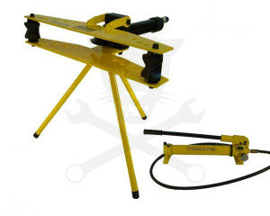 Csőhajlító hidraulikus 20 tonnás külső tápegységgel 1/2"-3" -