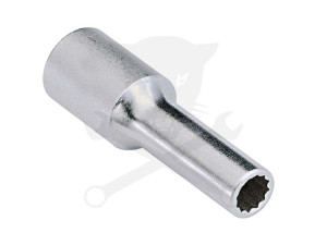 Dugókulcs - crowafej 1/2" 12 szög hosszú 10 mm Genius