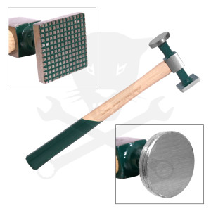 Kalapács karosszéria, kör - rovátkolt négyszög