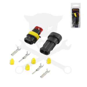 Csatlakozó készlet elektromos Supaseal 2 tüskés csatlakozó pár -Connect