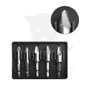 Csavarkiszedő készlet - sérült fejű Csillag: PH-PZ, Torx, Imbusz csavarhoz