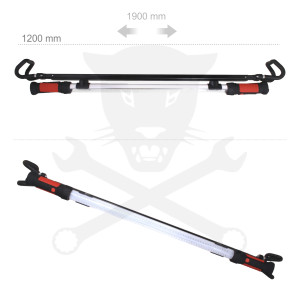 Szerelőlámpa LED-es MOTORHÁZTETŐRE 120 ledes - akkus