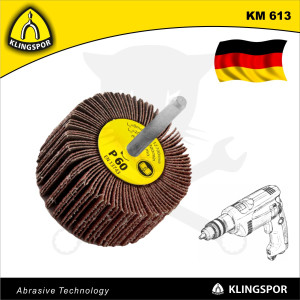 Lamellás csiszoló (szaturnusz) csapos 40x20 / 6 mm P60 - Klingspor