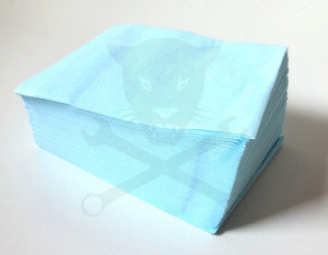 Törlőkendő ipari SONTARA 66 gr/m2 szöszmentes 27x33,5 cm 50 lap/csom