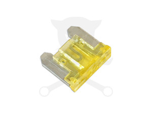 Biztosíték, alacsony profilú - MINI 20 Amperes 5 db -
