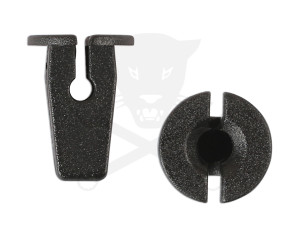 Műanyag patent készlet benyomós, Audi, Seat, Skoda és VW 10 db -