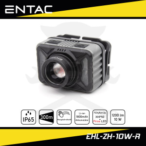 Szerelőlámpa - Fejlámpa LED 01 CREE - akkus - USB - szenzoros