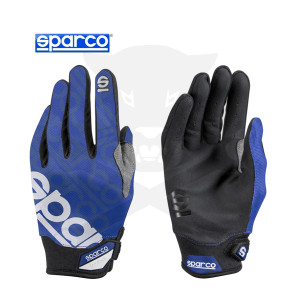 Kesztyű - szerelőkesztyű - Sparco Meca III azúrkék M (2093AZ2M )