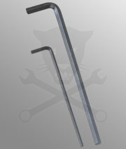 Imbuszkulcs hosszú 3,5 mm egyenesvégű Genius