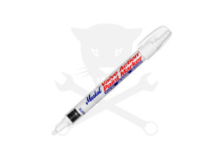 Jelölő filctoll HUBI fehér