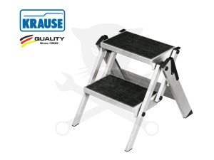 Alu Összecsukható Lépcső 2 Fokos - STABILO-