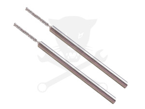 Szélvédő javító gyémánt-karbid fúrószár 2 db-os készlet - gömbfej 1.2 mm