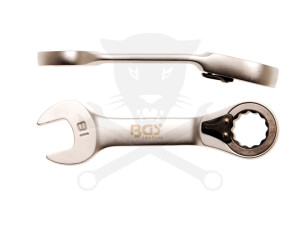 Csillag-villás racsnis rövid, irányváltós 18 mm - BGS