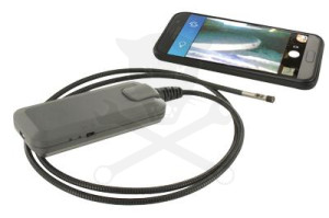 Videoszkóp - kijelző nélküli - WIFI Box - 4.9 mm-es dupla kamerafej