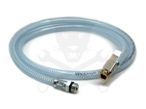 Gumiabroncs kerékfúvató-hoz gumitömlő+szelep 3,5 m - 20 Bar DN 5x9 (P/KP 3.5)