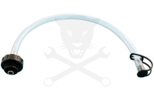 Olaj leeresztő cső, adapterrel VAG 2.0 - 2.5 motorokhoz Laser -