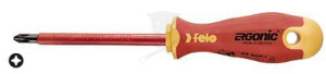 Csavarhúzó Ergonic VDE 1000 V szigetelt PH0x60 mm - Felo