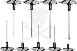 Torx kulcs T-fogós készlet T10-T50 10 db-os készlet - Yato