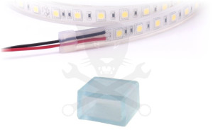 Végzáró sapka, szilikon 3528 vízálló szalaghoz, első IP65 ELMARK