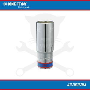 Dugókulcs - crowafej 1/2" 6 lap hosszú 23 mm KingTony