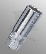 Gyertyakulcs 16 mm 1/2" Genius