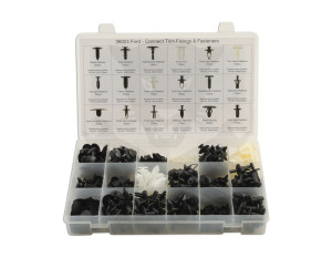 Műanyag, vegyes patent, betét készlet Ford - 415 db