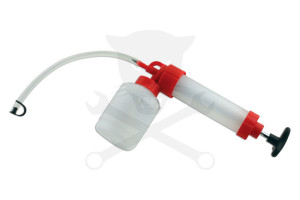 Olajleszívó kézipumpa 350 ml + 1 literes tartály