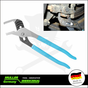 Légfék rögzítő fogó, állítható 300 mm - MÜLLER