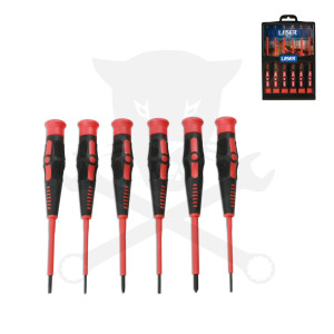 Csavarhúzó készlet Phillips, Lapos precíziós 1000V AC , 1500V DC 6 db-os