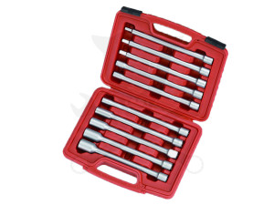 Dugókulcs - crowafej készlet 3/8" belső E-torx E6-E20 hosszított 10 db-os
