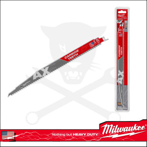 Fűrészlap kardfűrészhez, szöges fa 300 mm TCT AX 300 - Milwaukee