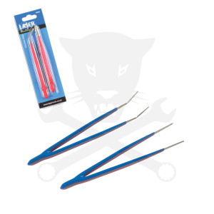 Csipesz készlet 2 db-os rozsdamentes kivitel - Laser Tools