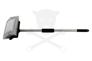 Autó mosókefe 700 mm-es nyéllel és sűrű, lágy, hosszú sörtékkel