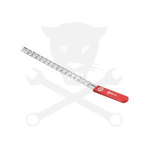 Dugókulcstartó sín 1/4" 15 db-os Genius